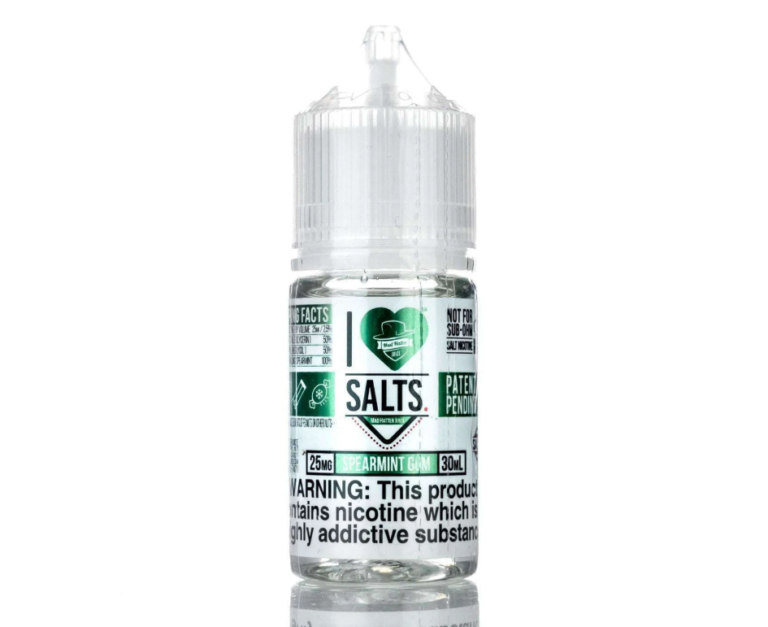 50mg Spearmint By I Love Salts -30ml - - Since 2016 Most Australia