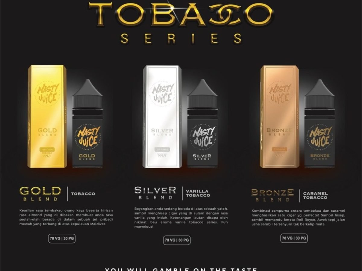 NASTY TOBACCO SERIES 60ML available with us with best deal
