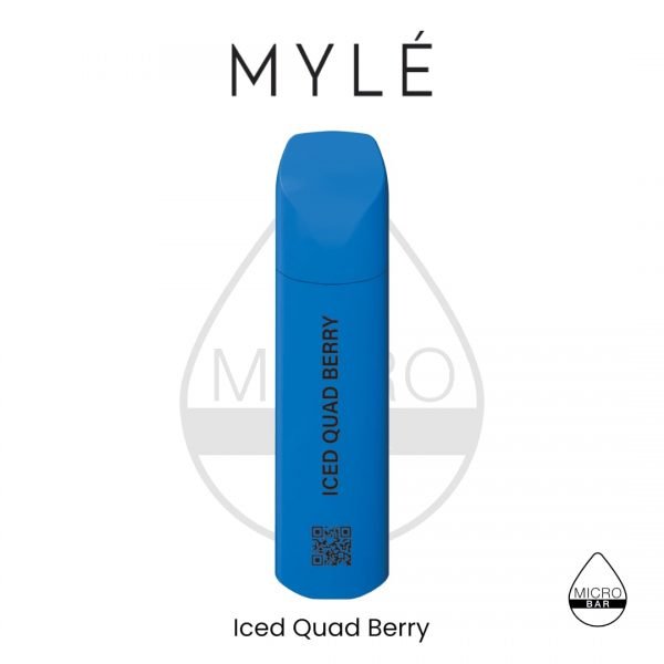 MYLE Micro Bar 1500 Puffs Ice Quad Berry Dubai, UAE