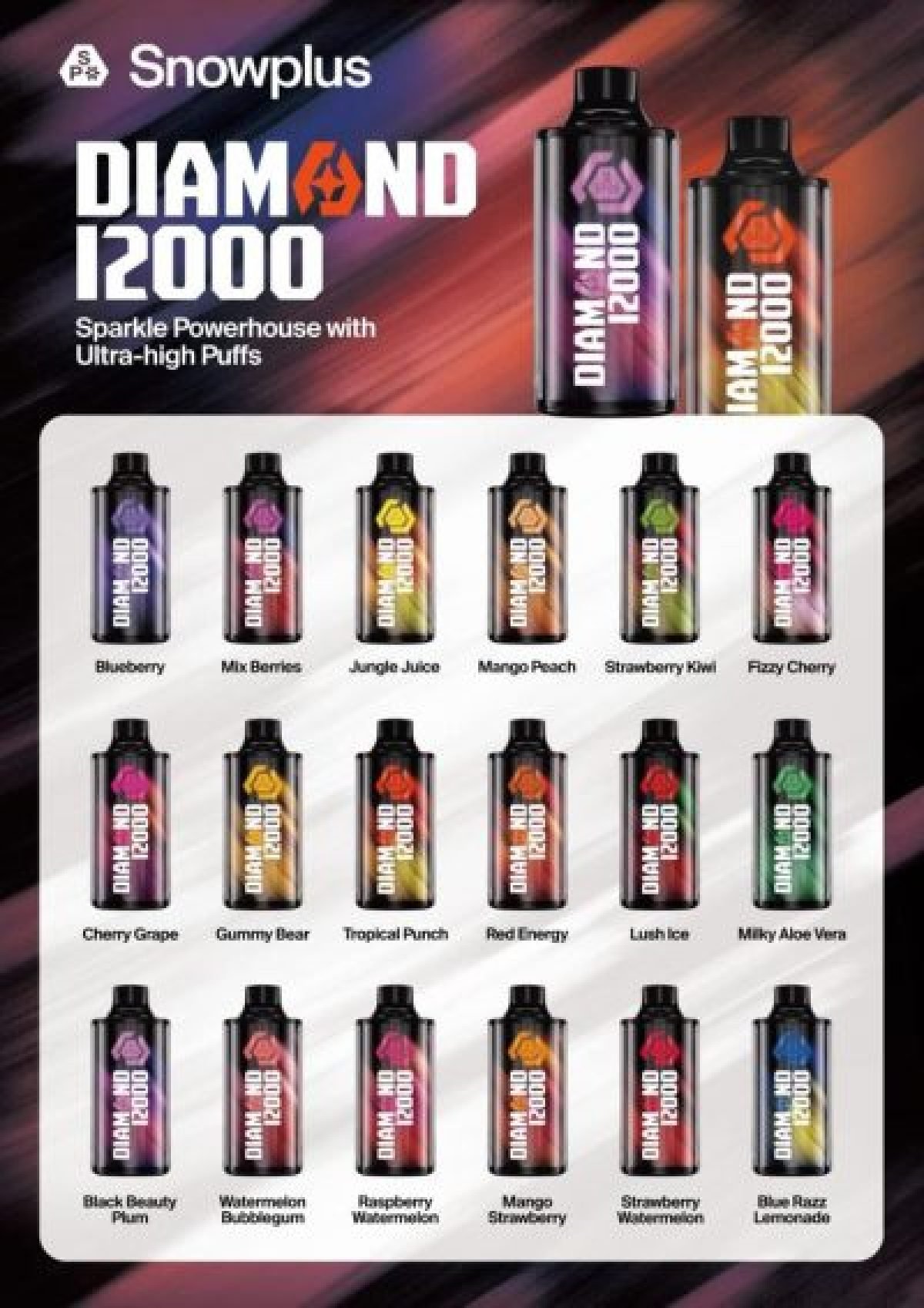 elfbar elfa master akku Yummy Bear & VAPEPIE Ultra 12000 PUFFS – Naturevape Wholesale main image 0
