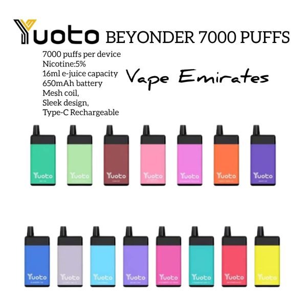 Yuoto  Beyonder 7000 Puffs