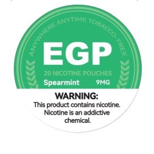  EGP Oral Nicotine Pouches Spearmint