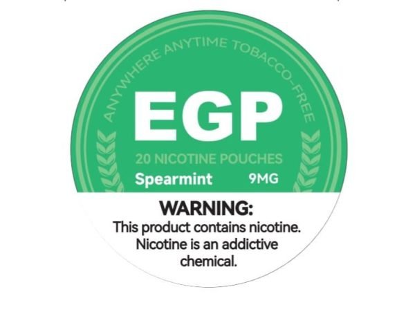  EGP Oral Nicotine Pouches Spearmint