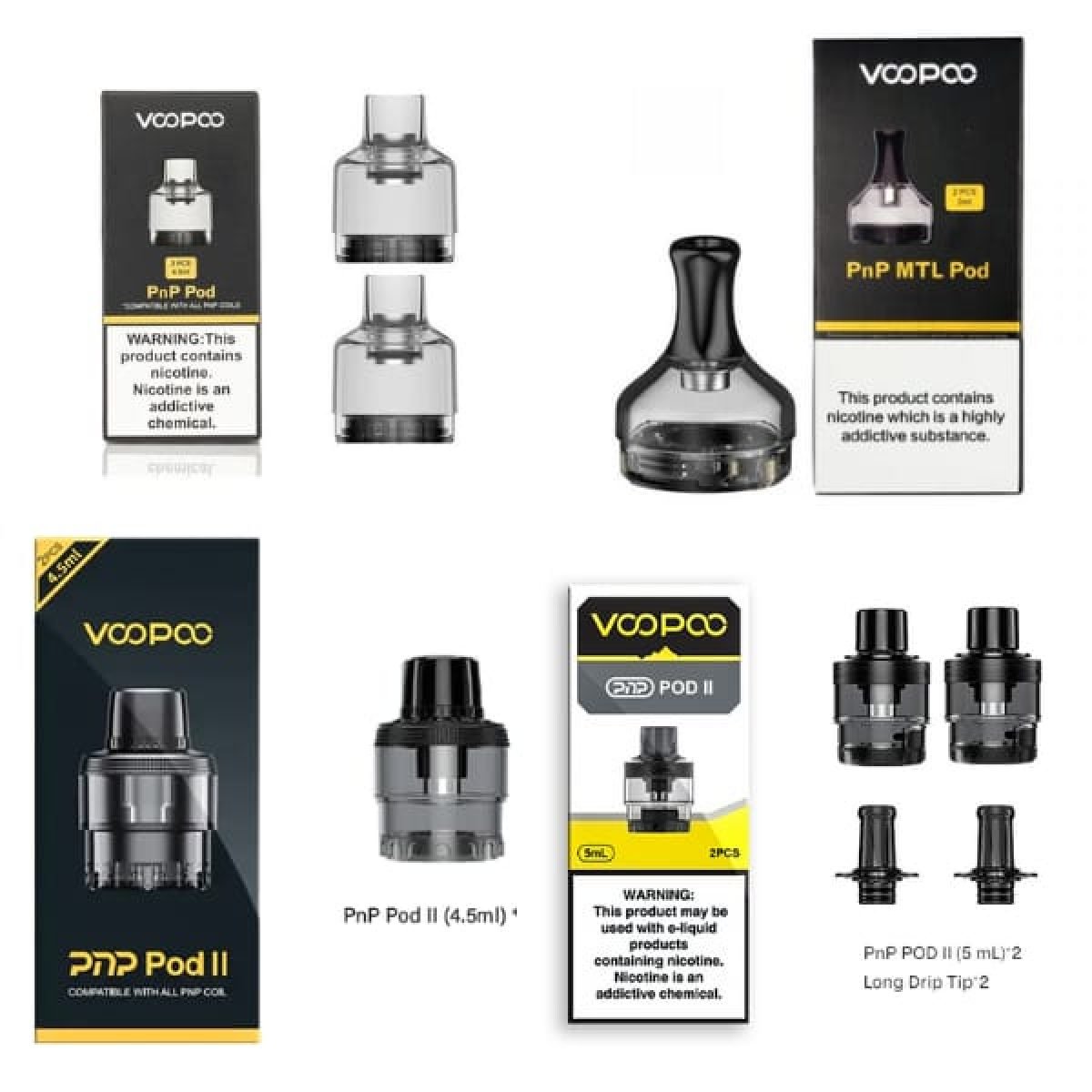 voopoo pnp pod tank VOOPOO PnP Pod Tank / Pod Cartridge main image 0