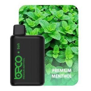 BECO Soft 6000 Puffs premium menthol
