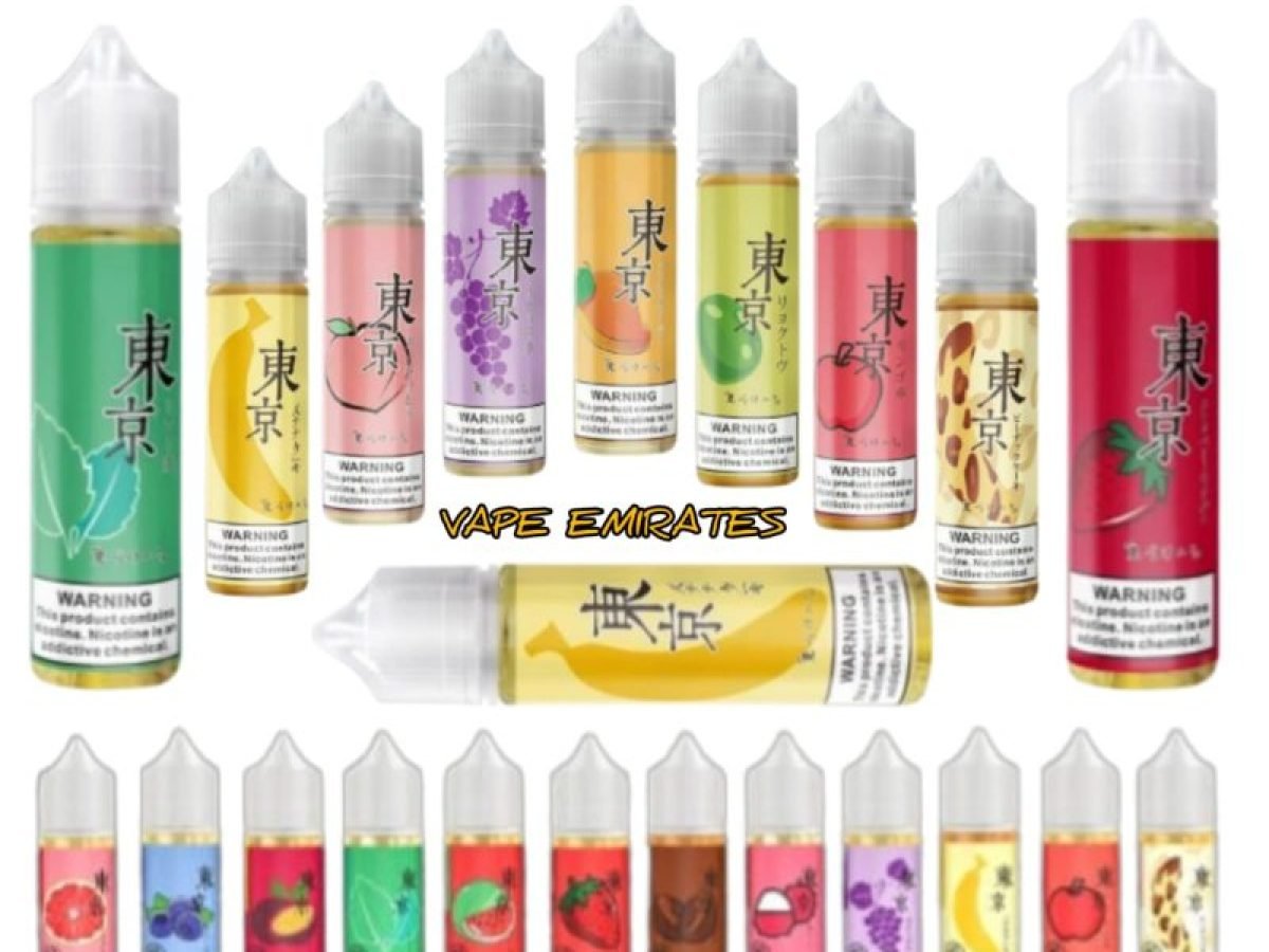 Tokyo Vape Juice 60ML, 70VG/30PG--Vape Emirates