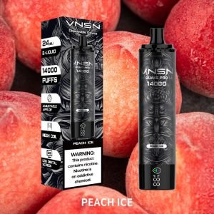 VNSN-QUAKE-PRO-14000-Puffs-Peach-Ice