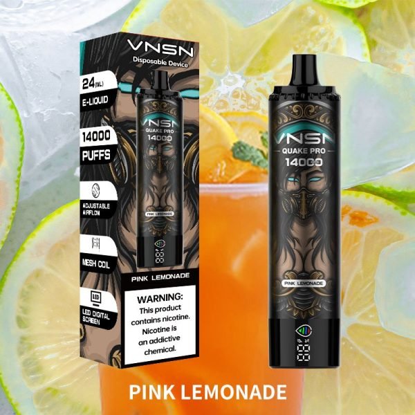 VNSN-QUAKE-PRO-14000-Puffs-Pink-Lemonade