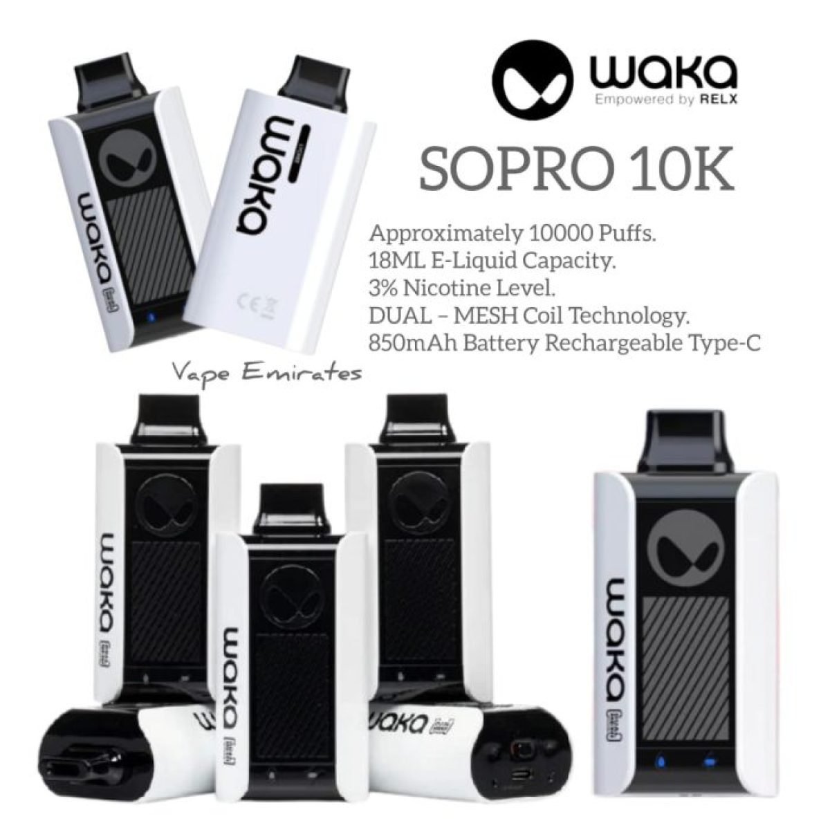 elfbar elfa master akku Waka Smash 18mg/Ml-5500 Puffs Disposable Vape