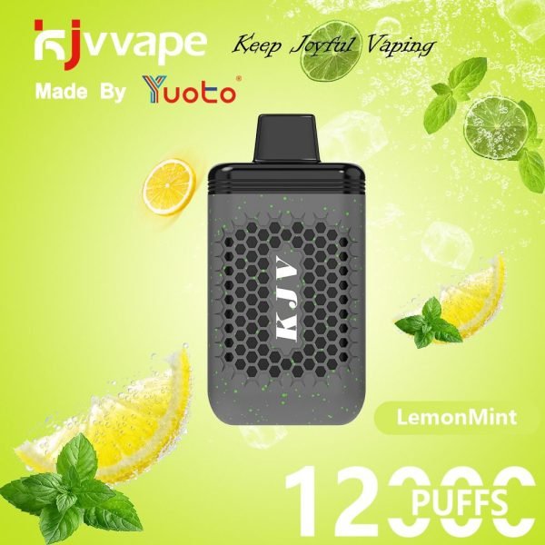 Yuoto-KJV-12000-Puffs-Lemon-Mint