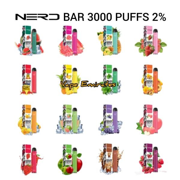 Nerd Bar 3000 Puffs