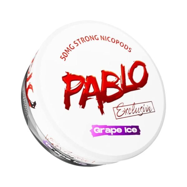 PABLO Nicotine Pouches Dubai grape ice