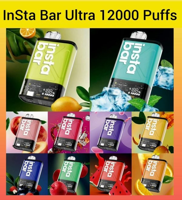 Instabar Ultra 12000 Puffs Disposable Vape