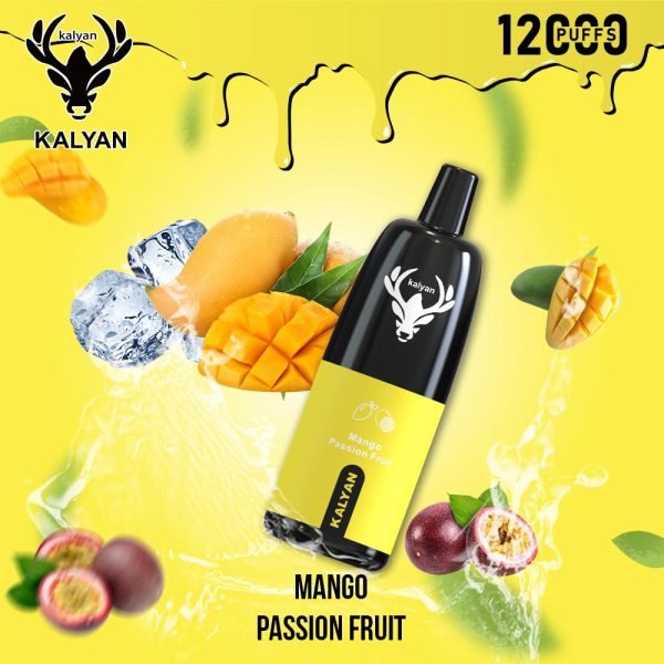 Kalyan Pro 12000 Puffs Disposable Vape Mango Passion Fruit
