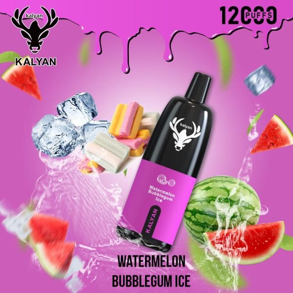 Kalyan Pro 12000 Puffs Disposable Vape Watermelon Bubble Gum