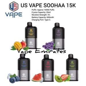 US Vape SOOHAA 15000 Puffs