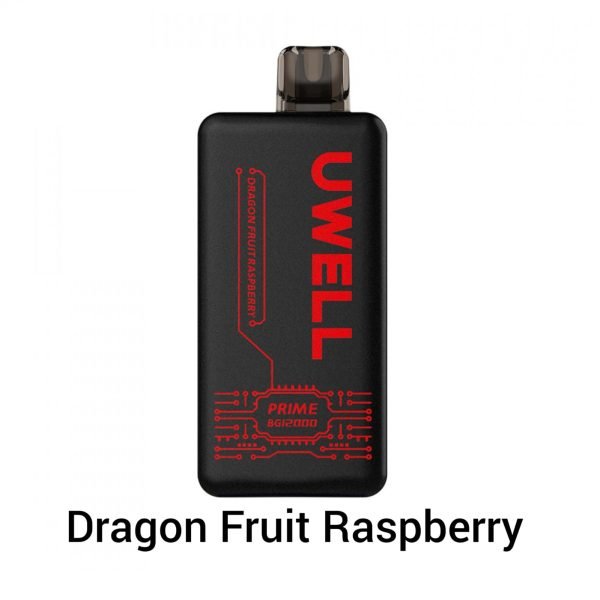 UWELL Prime BG12000 Disposable Vape Dragon Fruit Raspberry