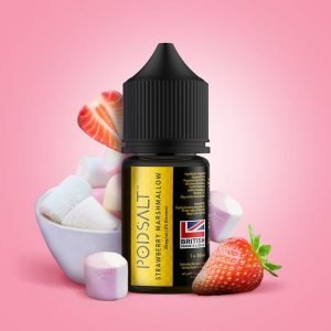 Pod-Salt Salt Nicotine Vape juice strawberry Marshmellow