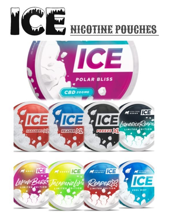 ICE Nicotine Pouches Dubai UAE