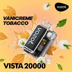 VOZOL Vista 20000 Puffs Disposable Vape Vanicreame Tobacco