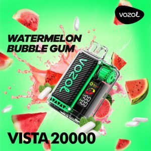 VOZOL Vista 20000 Puffs Disposable Vape Watermelon Bubble Gum