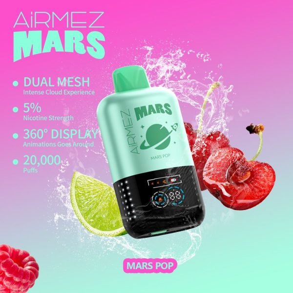 Airmez Mars 20000 Puffs Disposable Vape Mars Pop