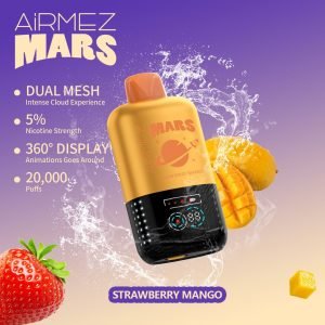 Airmez Mars 20000 Puffs Disposable Vape strawberry Mango