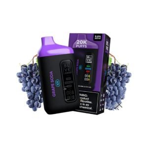 BLVK Bar 20000 Puffs Disposable Vape Grape Soda Ice