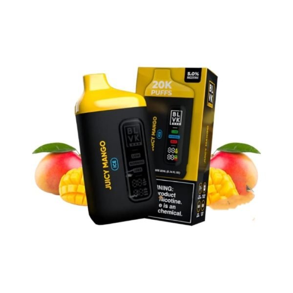 BLVK Bar 20000 Puffs Disposable Vape Juicy Mango Ice