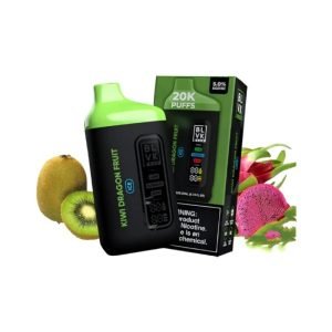 BLVK Bar 20000 Puffs Disposable Vape Dragon Fruit Ice