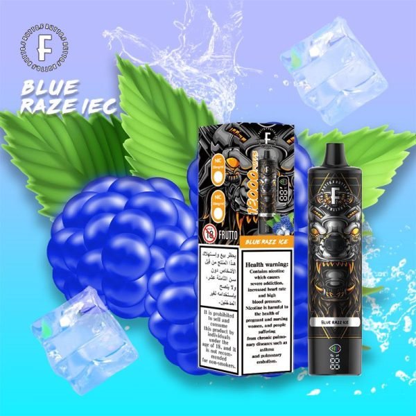 FRUTTO 18000 Puffs Disposable Vape Blue Razz Ice