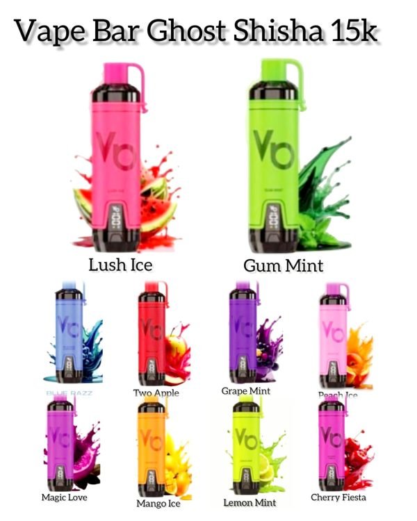 Vape Bar Ghost Shisha 15000 Puffs