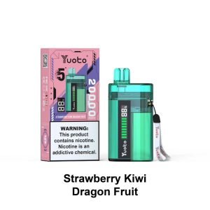 Yuoto (5) 20000 Puffs Disposable Vape Strawberry Kiwi Dragon Fruit