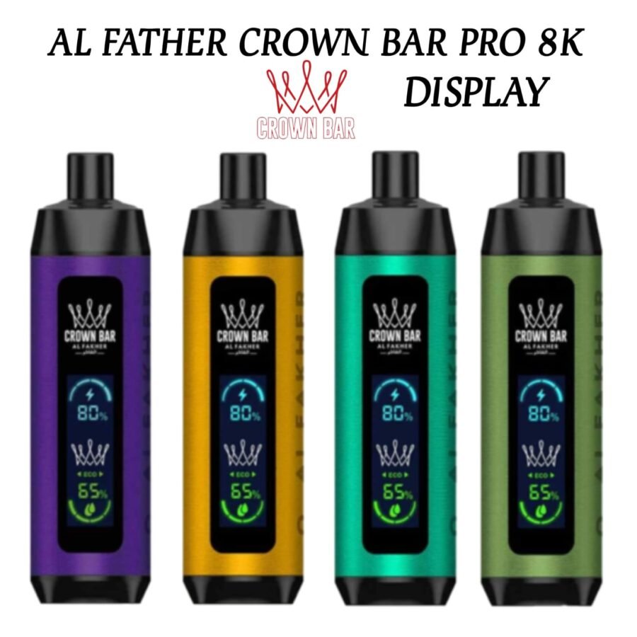 AL FAKHER CROWN BAR PRO 8000 Puffs, vapoae.com