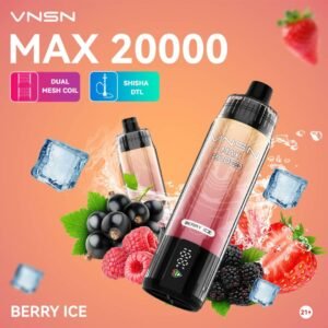 VNSN Max DTL 20000 Puffs Berry Ice