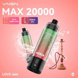 VNSN Max DTL 20000 Puffs Love 666