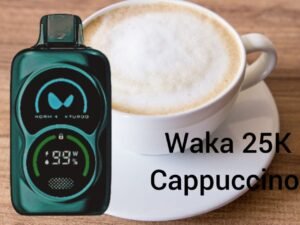 WAKA PA25000 Puffs Disposable Vape Cappucinno