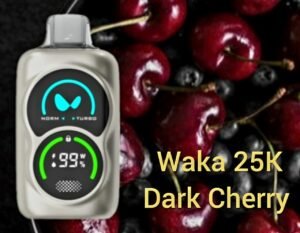 WAKA PA25000 Puffs Disposable Vape Dark Cherry