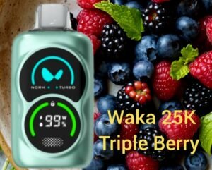 WAKA PA25000 Puffs Disposable Vape Triple Berry Ice