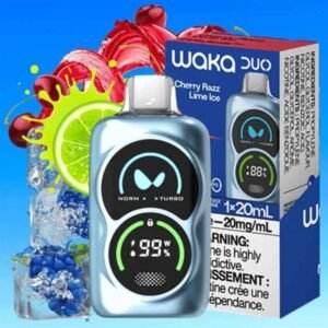 WAKA PA25000 Puffs Disposable Vape Cherry Blue Razz Lime