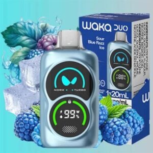 WAKA PA25000 Puffs Disposable Vape Sour Blue Razz Ice