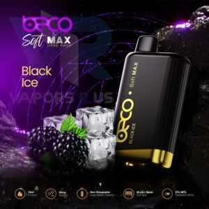 Beco Soft Max 12000 Puffs Black Ice