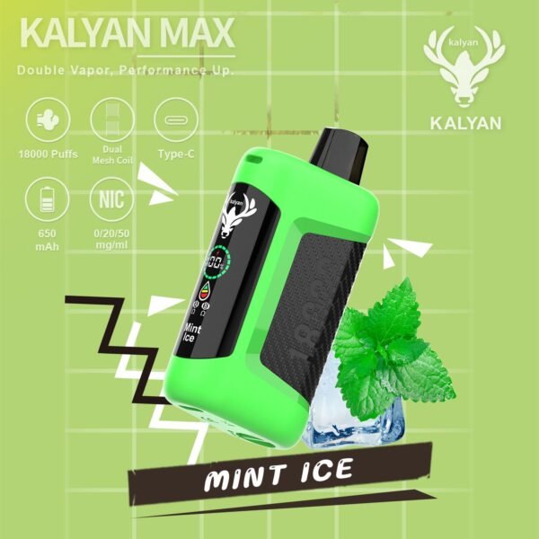 Kalyan Max 18000 Puffs Mint Ice