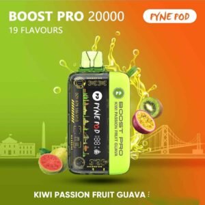  Pyne Pod Boost Pro 20000 Puffs  Kiwi Passion Fruit Guava