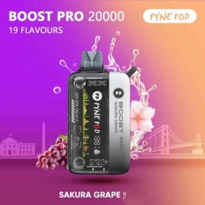  Pyne Pod Boost Pro 20000 Puffs  Sakura Grape