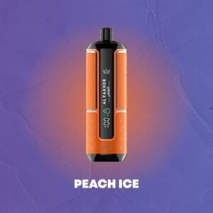 Al Fakher Crown Bar Hypermax 15000 Puffs Peach Ice