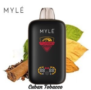 MYLE Turbo 20000 Puffs Cuban Tobacco