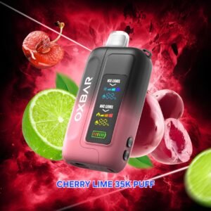 OXBAR ICE-Nic Control 35k Puffs Disposable Vape cherry lime