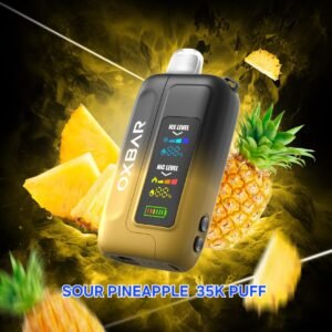 OXBAR ICE-Nic Control 35k Puffs Disposable Vape sour pineapple