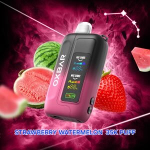 OXBAR ICE-Nic Control 35k Puffs Disposable Vape strawberry watermelon